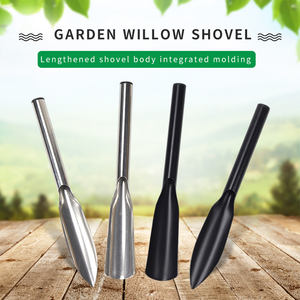 Pelle de plantation à tête plate pointue petite pelle jardin Art creuser légumes sauvages pelle <span class=keywords><strong>ail</strong></span> fleur outil de plantation saule - Product Image 2