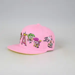 Hochwertige bequeme Mützen und Hüte Fashion Fitted Cap Stickerei Logo Snapback Hut