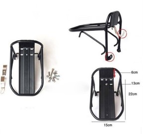 WF-H028 Chất Lượng Cao Hợp Kim Nhôm Xe Đạp Xe Đạp Xe Đạp Tàu Sân Bay Hành Lý Phía Sau Giá Gắn Hàng Hóa Giá - Product Image 4