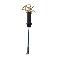 Antenne trèfle à gain élevé en fibre de verre RHCP pour signal amélioré 400 MHz 700 MHz 1300 MHz 1700 MHz