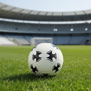 Balón de Fútbol Promocional al por Mayor con Logotipo Personalizado, Tamaño Profesional 5, Balón Cosido a Máquina y Termosellado para Deportes de Equipo - Product Image 2