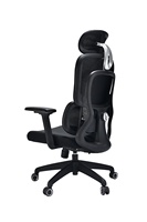 Chaise pivotante de bureau chaude appui-tête réglable en mousse à mémoire de forme gestionnaire de maille tissu haut dossier moyen ordinateur exécutif Design moderne