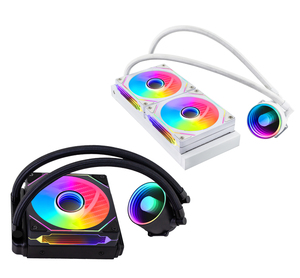 Enfriador de CPU RGB AIO Wanmsile con Radiador de Refrigeración por Agua y Disipador de Calor para Servidores de Juegos, Compatible con Computadoras - Product Image 3