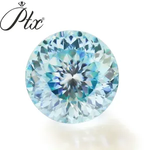 Offre Spéciale nouveau lâche Multi couleurs portugais coupe forme ronde VVS Moissanite diamant pour la fabrication de bijoux bague perle en gros - Product Image 2