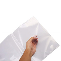 Couvre-livres transparents en PVC, pièces, en plastique Transparent, pour cahier, magazine