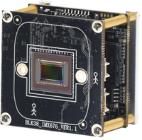 Module de caméra de surveillance 12MP IMX676 avec défroissement 3D DNR et IA anti-bruit – Visibilité claire par temps pluvieux/brouillard/poussière – Résistance aux intempéries extrêmes IP