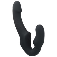 Télécommande réaliste double tête gode vibrateur pantalon énorme grosse bite pénis adulte sexe sangle sur gode pour les femmes lesbiennes