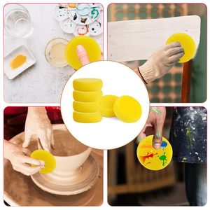 Soddisfazione garantita lavabile biodegradabile rotondo mestiere ceramica spugna di <span class=keywords><strong>pittura</strong></span> per il trucco e la cura della pelle - Product Image 6