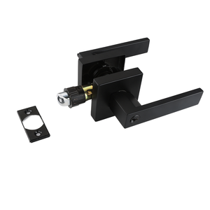 Cerradura de Puerta Moderna Ajustable de Aleación de Zinc de 4 Vías para Madera y Metal con Placa Extraíble y Manija Tubular de Fácil Instalación - Product Image 2