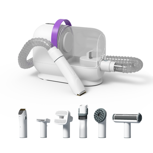 Sıcak Fırsat 6'sı 1 Arada Evcil Hayvan Tüy Alma ve Bakım Seti Düşük Sesli Köpek Tüyü Temizleyici El Tipi Kedi Vakumlu Süpürge Evcil Hayvan Vakum Temizleyici Seti - Product Image 1