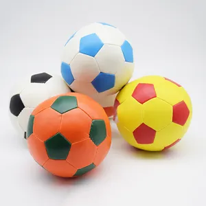 Bolsas de couro PVC para crianças, brinquedos leves e personalizados em formato de futebol, com 32 painéis, para jogar bolas, brinquedos externos