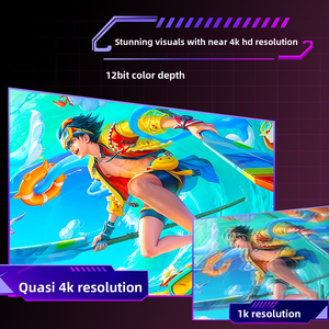 Monitor Ultra Ancho Curvo de 34 Pulgadas, 3440x1440, 200Hz, 1ms, Pantalla VA, 1000R, HDR400, Eye Care, FreeSync para Juegos, Económico y Directo - Product Image 2