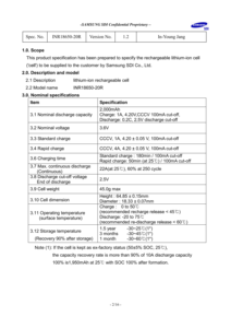 Batterie lithium-ion CALH haute capacité <span class=keywords><strong>18650</strong></span> <span class=keywords><strong>20R</strong></span> 2000mah 22A pour outils électriques, scooter électrique - Product Image 6
