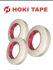 Double Tape Foam Hoki Color White 22mm x 3m - 2mic offre une forte adhérence idéale pour les tâches de peinture et de décoration - Product Image 2