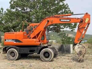 Doosan DH150W-7 Pelleteuse sur pneus d'occasion Entretien en excellent état Pelleteuse DH150W-7 Doosan d'occasion en stock pour Offre Spéciale - Product Image 5