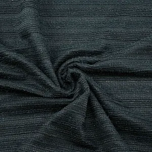 Tissu en dentelle fine à vagues argentées Texture en tissu à bulles Tissus de haute qualité pour vêtements Tissu en tricot de dentelle pour robes