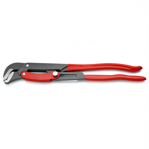 Clé à tuyaux Knipex 4575 18 pouces avec mâchoires en S, réglage rapide pour la plomberie et l'utilisation mécanique - Product Image 1