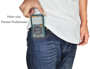 Multimètre numérique automatique ZT102 Mini 6000 points avec mesure de température – Meilleure vente - Product Image 5