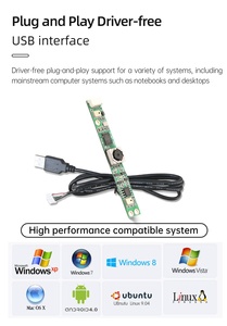 โมดูลกล้องยูเอสบีโฟกัสอัตโนมัติ<span class=keywords><strong>2K</strong></span> Esp32 UVC CMOS เซ็นเซอร์จดจำใบหน้าโมดูล OEM OV5640กำหนดเอง5MP - Product Image 6