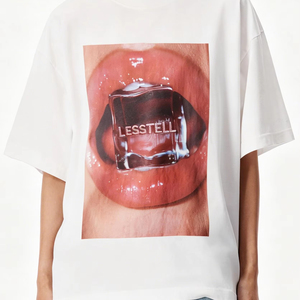 Camiseta con Impresión Digital de Alta Resolución Lista para el Mercado, Modelo LTD-MT1069, Fábrica Verificada, 240G, Algodón Premium, Corte Cuadrado - Product Image 1