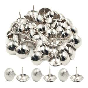 Pregos Decorativos de Cabeça Redonda para Sofá, Pregos Decorativos de Ferro para Estofados, Cabeças de Pregos para Estofados de Móveis - Product Image 2