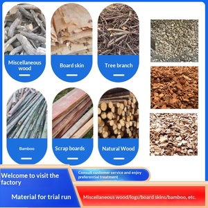 Trituradora de tambor grande totalmente automática 216 con cinta transportadora para bloques de madera de Phyllostachys pubescens, corte de madera y astillado de madera - Product Image 4