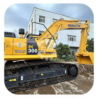 Excavatrice sur chenilles d'occasion KOMATSU PC300-7 de 30 tonnes, fournisseur de matériel de terrassement sur chenilles PC360-7 PC270 PC350-7 pour les opérations en carrière