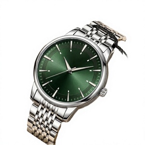 Reloj de Cuarzo Clásico de Cinco Estrellas de Acero Inoxidable para Hombre, con Puntero Luminoso Hueco, Resistente al Agua 30M, Reloj de Negocios - Product Image 3