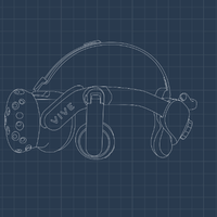 Casque VR HTC VIVE Pro professionnel connecté au PC avec écran AMOLED haute résolution, audio spatial 3D et suivi d'espace de 100 mètres carrés