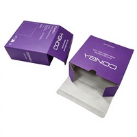 Caja de Regalo Plegable Rígida de Cartón Corrugado Moderno, Impresión de Logotipo Personalizada, Impresión UV, Grabado en Relieve, Materiales Reciclados, Embalaje Cosmético