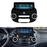 Lecteur MP3 tactile Android 128 Go avec écran OLED 4K sans fil, support de tableau de bord GPS pour Mercedes Benz Classe V W447 2016-2024