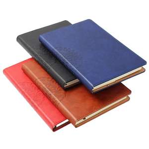 Carnet en cuir souple vintage avec couverture en cuir PU, format A4, A5, A6, cadeau promotionnel avec logo personnalisé - Product Image 2