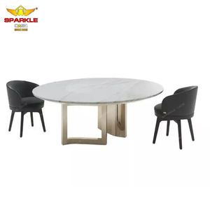 SPARKLE Silla de comedor moderna de estilo nórdico Silla de ocio de algodón y lino para hoteles y restaurantes - Product Image 6