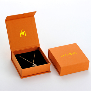 GALMPKG Factory Luxury Cardboard Bracelet Necklace Ring Magnetic Foldable Jewelry Packaging Drawer Sliding <b>Box</b> - Product Image 5