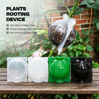 Reproduction des gousses de superposition d'air Propagation à haute pression Grande boîte de culture d'enracinement des plantes Kit de racine d'arbre Furit noir
