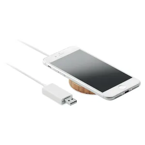 Caricabatterie wireless magnetico RUNDO MAG gadget ecologici - Product Image 4