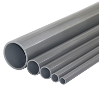 Tuyau de Conduite Électrique en PVC OEM ODM Haute Pression Certifié UL651 et ETL, Schedule 40, 2-4 Pouces, Gris, Résistant aux Flammes et aux UV