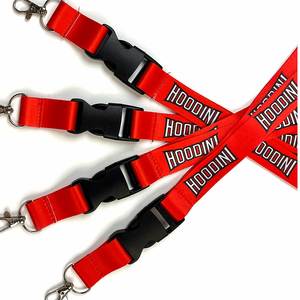 Hot Sales High Quality Custom Logo Sublimation Lanyards Polyester Nylon Neck Strap for Advertising Promotion - Product Image 2