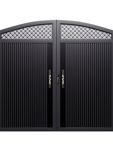 Puerta <span class=keywords><strong>de</strong></span> Patio <span class=keywords><strong>de</strong></span> Acero Inoxidable, Puerta <span class=keywords><strong>de</strong></span> Jardín Moderna <span class=keywords><strong>y</strong></span> Sencilla, Puerta <span class=keywords><strong>de</strong></span> Villa con Acabado <span class=keywords><strong>de</strong></span> Alta Calidad, Apertura Lateral, Puerta para Casa Rural Autoconstruida - Product Image 5