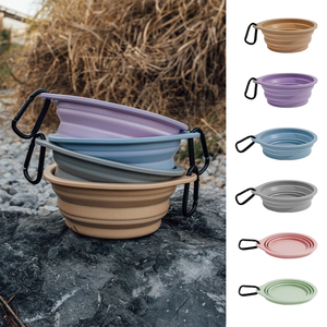 Tazón Plegable Portátil para Comida de Perro, 350 ml, Resistente al Agua, Ecológico, de Silicona TPE, Redondeado, Ligero, Estilo Love - Product Image 4