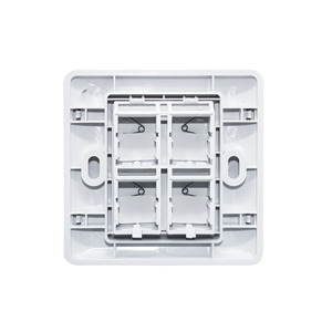 Cat6a mặt tấm RJ45 ổ cắm Keystone tấm Ethernet tường mặt tấm - Product Image 3