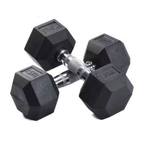 Equipment Rubber Hex <b>Dumbbell</b> Set for Fitness Gym and Sports - Product Image 1