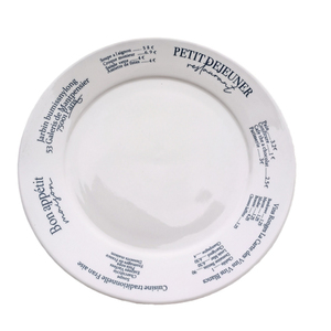 Vente en gros de tasses à café en céramique de haute qualité avec impression de lettres françaises, en porcelaine, peintes à la main, avec poignée - Product Image 3