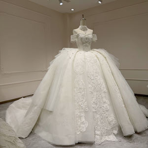 Vestido de Novia XX67 Royal Modern Sweetheart, con Encaje Floral y Cristales, Estilo Princesa, Largo hasta el Suelo, con Escote - Product Image 2