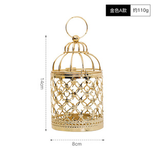 Porte-encens doré, chandelier d'art en fer, bougeoir décoratif, bâton de bougie parfumé pour la décoration de table à la <span class=keywords><strong>maison</strong></span> - Product Image 5