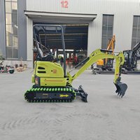 Excavator Mini Crawler 1,8 Ton dengan Mesin Kubota, Bersertifikasi EPA CE, Harga Terjangkau