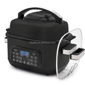 Aifa Nouvelle Friteuse à Air Électrique Numérique 6,5L 6L <span class=keywords><strong>8L</strong></span> en Acier Inoxydable, Machine de Cuisson Intelligente pour Usage Domestique, Vente Chaude, OEM - Product Image 1