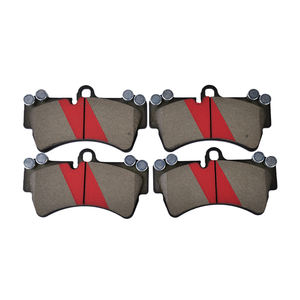 Pastillas de Freno de Cerámica de Alta Calidad al por Mayor, Fórmula 7L0 698 151 P 4L0 698 151 <span class=keywords><strong>B</strong></span>, <span class=keywords><strong>para</strong></span> VOLKSWAGEN Touareg TDI 2006-2008 - Product Image 3