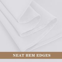Nappe ronde tissée 100% polyester écologique anti-taches anti-froissage pour la maison, la cuisine, les dîners, les fêtes, les mariages