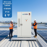 Système de stockage d'énergie industriel tout-en-un à refroidissement par air, batterie lithium haute tension 418 kWh 1331,2 V